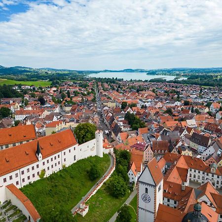 Ferienwohnung Herzstueck Im Haus Schlossblick Füssen Exterior foto