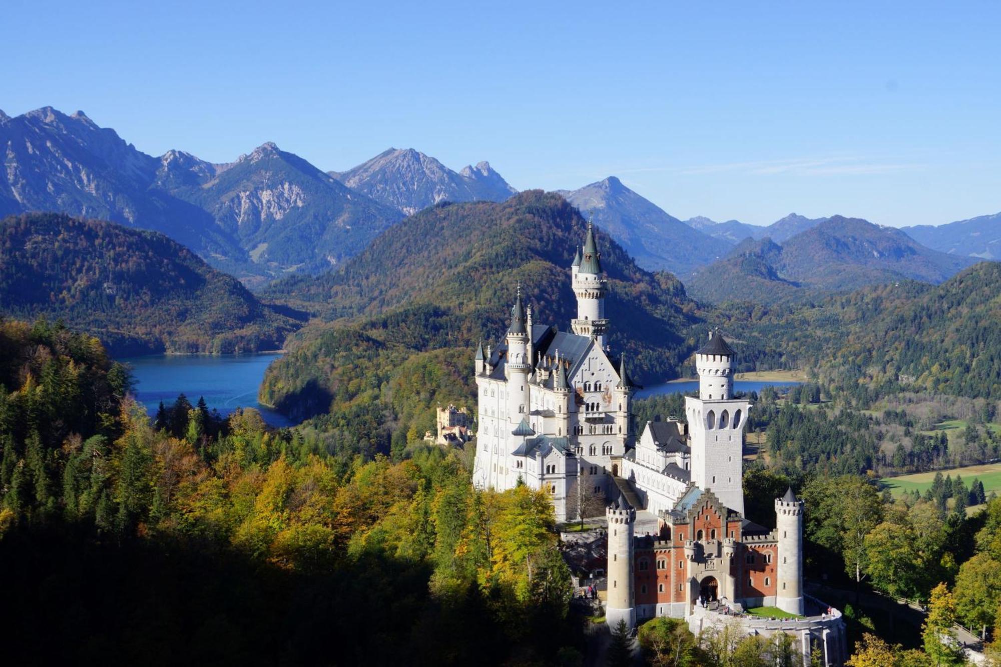 Ferienwohnung Herzstueck Im Haus Schlossblick Füssen Exterior foto
